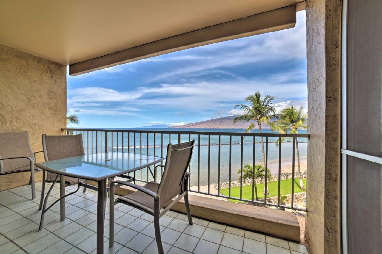 Beachfront Kihei Sanctuary With Lanai And Ocean Views! Экстерьер фото