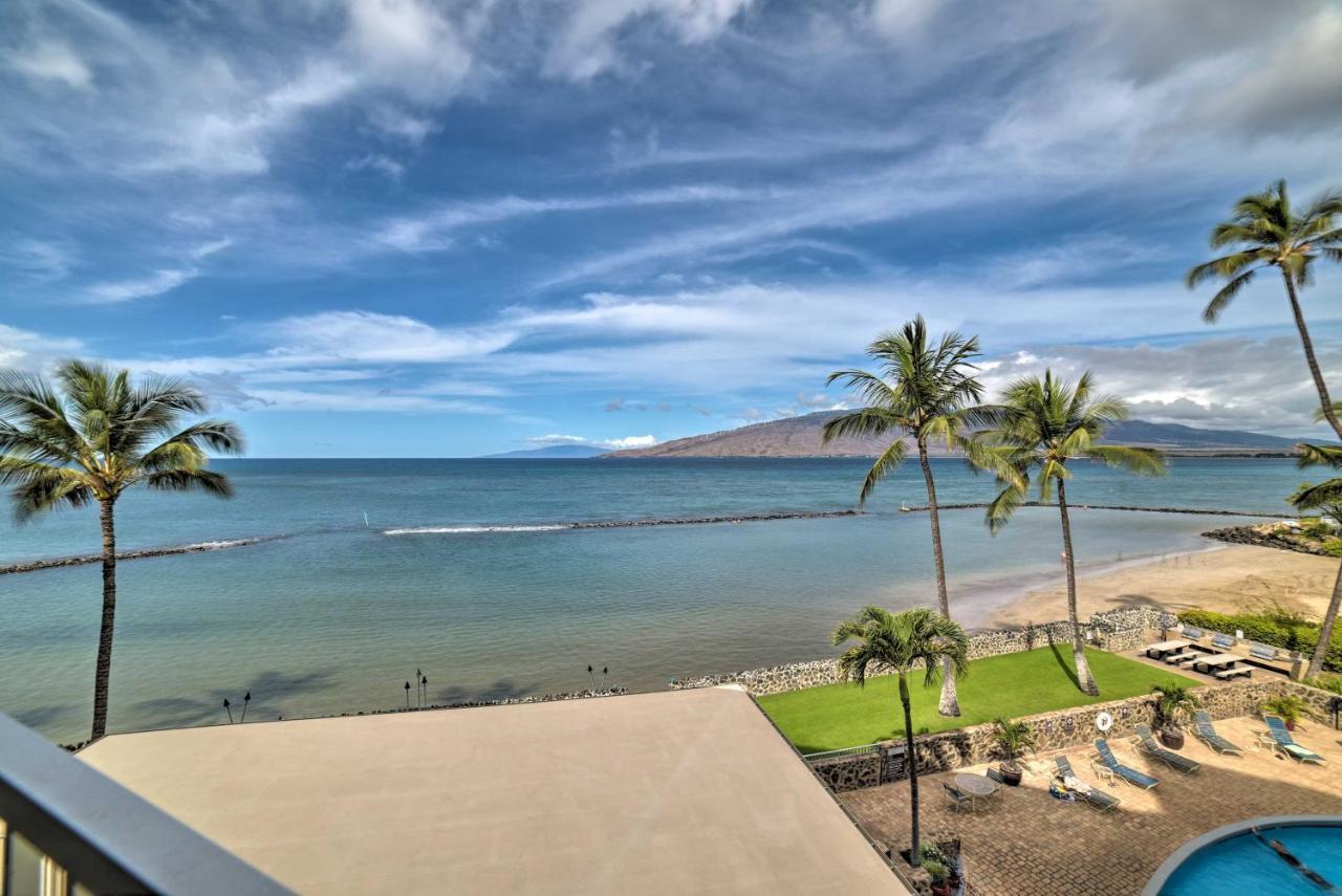 Beachfront Kihei Sanctuary With Lanai And Ocean Views! Экстерьер фото