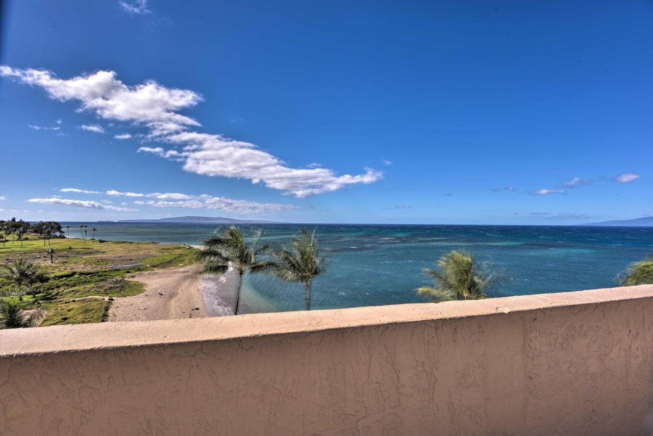 Beachfront Kihei Sanctuary With Lanai And Ocean Views! Экстерьер фото
