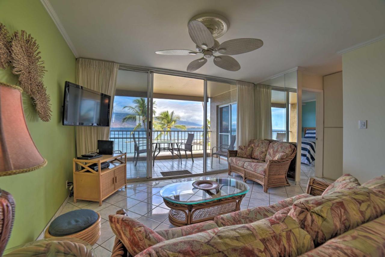 Beachfront Kihei Sanctuary With Lanai And Ocean Views! Экстерьер фото
