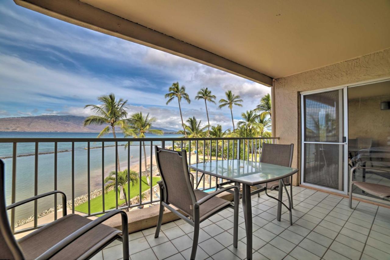 Beachfront Kihei Sanctuary With Lanai And Ocean Views! Экстерьер фото